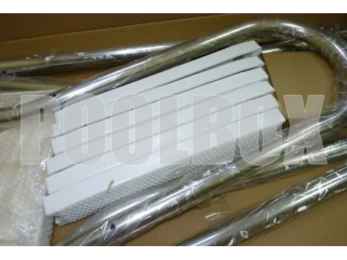 Лестница 5+1 ст. (стремянка) Mayer Schwimmbad AISI-304 05525