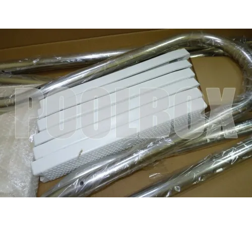 Лестница 5+1 ст. (стремянка) Mayer Schwimmbad AISI-304 05525