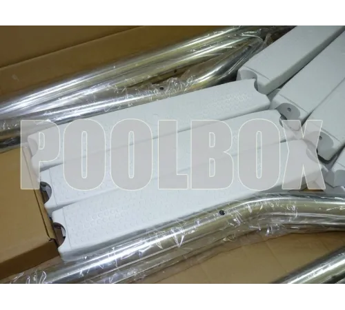 Лестница 5+5 ст. (стремянка) Mayer Schwimmbad AISI-304 5522