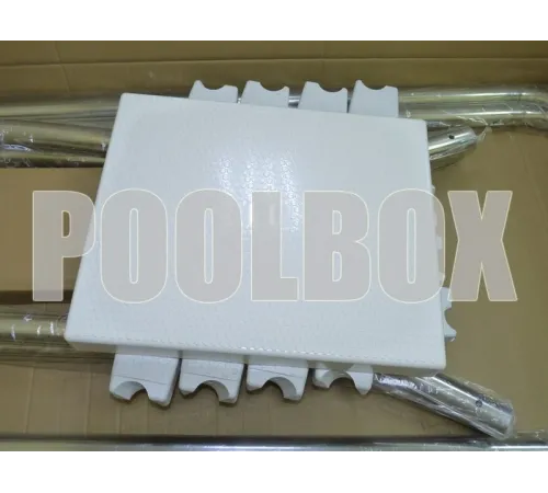 Лестница 5+5 ст. (стремянка) Mayer Schwimmbad AISI-304 5522