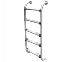 Лестница 5 ст. (без поручней) Aquaviva BHK515-SR AISI-304