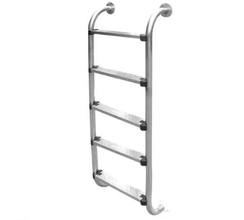 Лестница 5 ст. (без поручней) Aquaviva BHK515-SR AISI-304