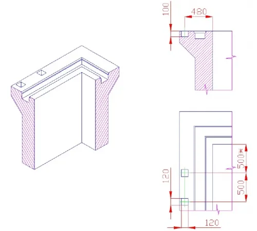 Лестница 5 ст. (ш.б.) Flexinox STANDARD из нержавеющей стали AISI-316