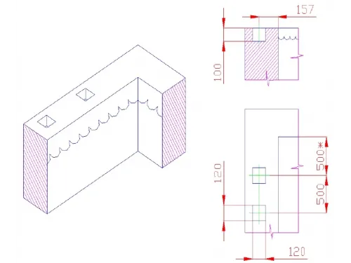 Лестница 5 ст. (у.б.) Flexinox PARALLEL из нержавеющей стали AISI-304
