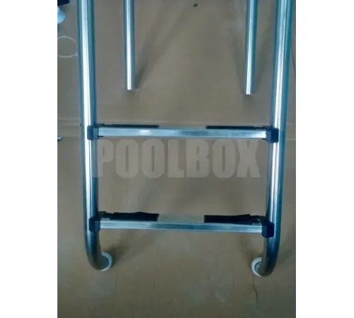 Лестница 2 ст. (ш.б.) Mayer Schwimmbad STANDART SL-215 AISI-304