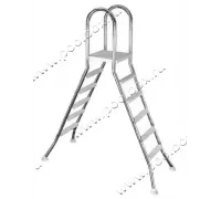 Лестница 5+5 ст. (стремянка) ELEVATED/ELEVADA (EEP 5.C) Kripsol