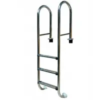 Лестница 3 ст. (у.б.) Pool King MRO203A из нержавеющей стали AISI-304 (с доп. перемычкой)