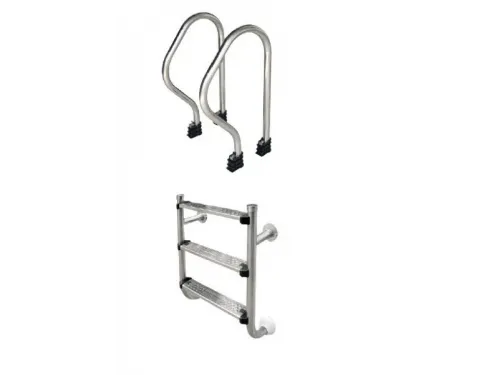 Лестница 3 ст. (с поручнями) Aquaviva SP-315 AISI-304