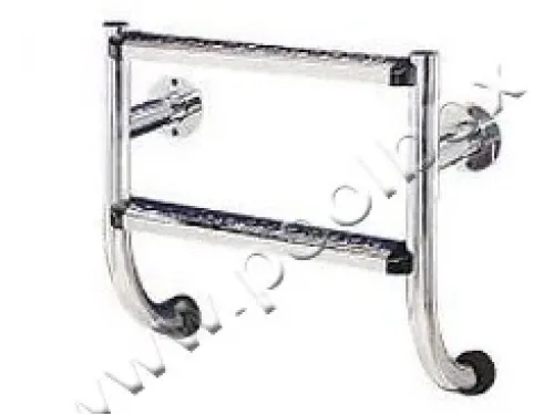 Лестница 2 ст. (без поручней, с закладными) TWO-PART/DOS PIEZAS (DPI 2.C), Kripsol