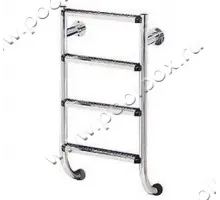 Лестница 4 ст. (без поручней) Emaux BHL415-S AISI-304