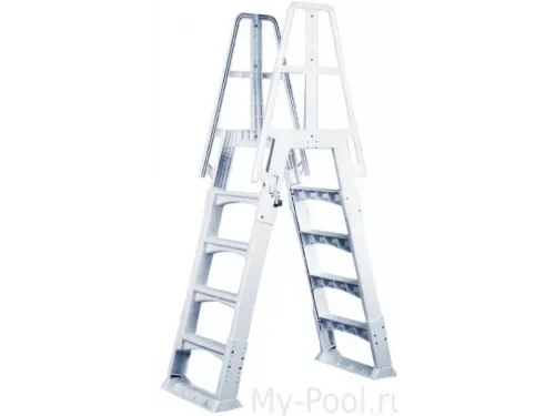 Лестница 4+4 ст. (стремянка) SLA001 Kripsol (пластик) 