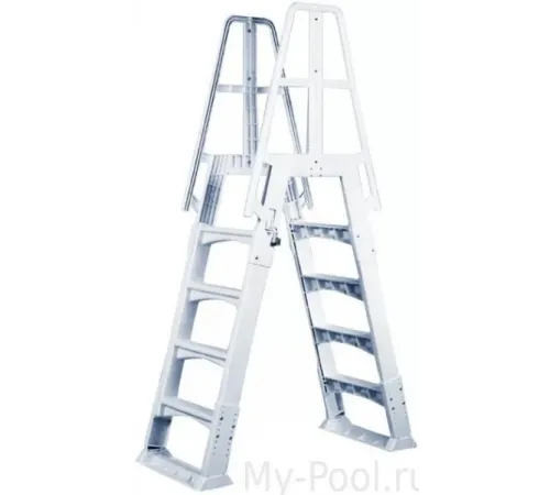 Лестница 4+4 ст. (стремянка) SLA001 Kripsol (пластик) 