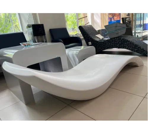 Лежак (шезлонг) композитный ТМ Лагуна Пулс (цвет на выбор)