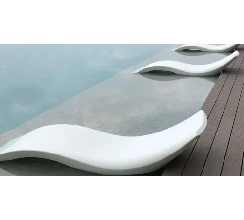 Лежак (шезлонг) композитный ТМ Лагуна Пулс (цвет на выбор)