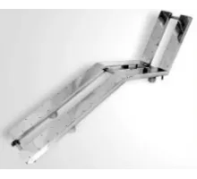 Лежак аэромассажный АТ 02.15 (под плитку) двойной из нерж. стали AISI-304