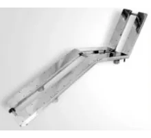 Лежак аэромассажный АТ 02.15 (под плитку) двойной из нерж. стали AISI-304