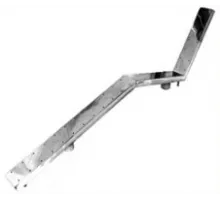 Лежак аэромассажный АТ 02.14 (под плитку) одинарный из нерж. стали AISI-304