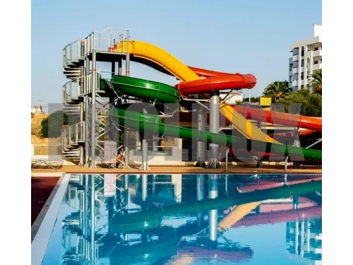 Пленка ПВХ (лайнер) (рулон 1,65*25 м.) HAOGENPLAST ELVA FLEX 1,5 мм. ELVA FLEX Light blue 8286 (светло-голубая)