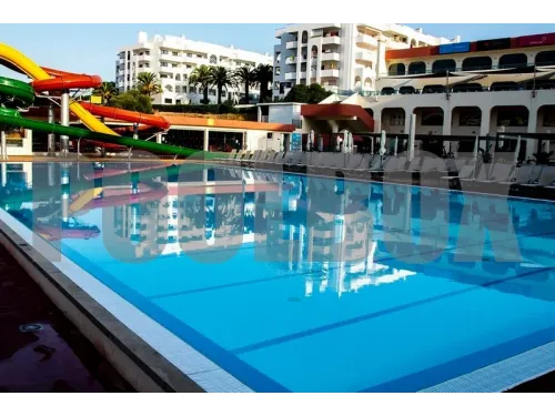 Пленка ПВХ (лайнер) (рулон 1,65*25 м.) HAOGENPLAST ELVA FLEX 1,5 мм. ELVA FLEX Light blue 8286 (светло-голубая)