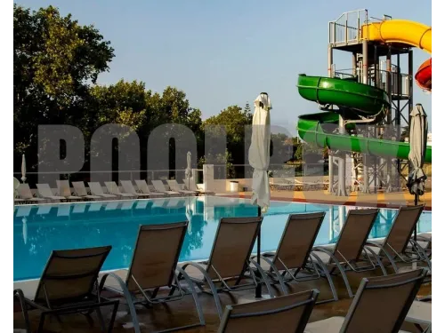 Пленка ПВХ (лайнер) (рулон 1,65*25 м.) HAOGENPLAST ELVA FLEX 1,5 мм. ELVA FLEX Light blue 8286 (светло-голубая)