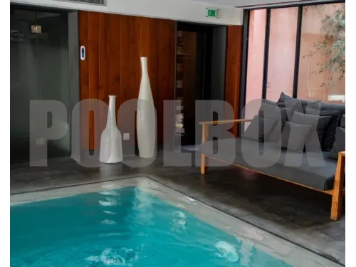 Пленка ПВХ (лайнер) (рулон 1,65*25 м.) HAOGENPLAST ELVA FLEX 1,5 мм. ELVA FLEX Light grey 9135 (светло-серая)