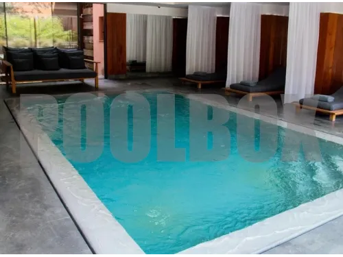 Пленка ПВХ (лайнер) (рулон 1,65*25 м.) HAOGENPLAST ELVA FLEX 1,5 мм. ELVA FLEX Light grey 9135 (светло-серая)