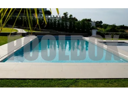 Пленка ПВХ (лайнер) (рулон 1,65*25 м.) HAOGENPLAST ELVA FLEX 1,5 мм. ELVA FLEX Light grey 9135 (светло-серая)