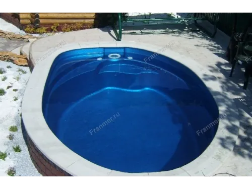 Композитный бассейн Лион 4,50*3,00*1,48 м., Франмер