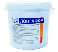 ЛОНГАФОР (ведро 5 кг.) (таблетки 100 гр.) медленный хлор, обеззараживание