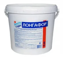 ЛОНГАФОР (ведро 5 кг.) (таблетки 200 гр.) медленный хлор, обеззараживание
