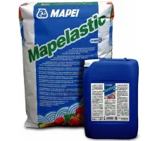МАПЕЛАСТИК двухкомпонентная гидроизоляция (комплект 25 + 8 кг.), Mapei