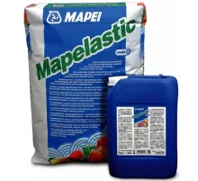 МАПЕЛАСТИК двухкомпонентная гидроизоляция (комплект 25 + 8 кг.), Mapei