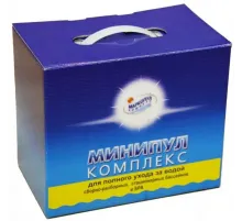 Минипул КОМПЛЕКС (коробка 6 кг.) для комплексного обеззараживания бассейнов 10-30 м.куб.