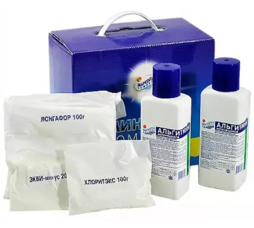 Минипул КОМПЛЕКС (коробка 6 кг.) для комплексного обеззараживания бассейнов 10-30 м.куб.