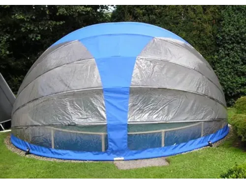 Раскладной  павильон из ПВХ д. 4,10*2,2 м. (круг) Azuro