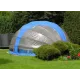 Раскладной  павильон из ПВХ д. 4,10*2,2 м. (круг) Azuro