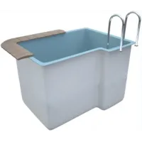 Композитная купель Мольде 2,10*1,60*1,50 м., Франмер