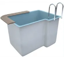 Композитная купель Мольде 2,10*1,60*1,50 м., Франмер