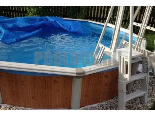 Каркасный бассейн Эсприт - Биг д. 7.30 х1,35 м., Atlantic Pool (каркас/пленка/скиммер-пакет/фильтр/лестница)