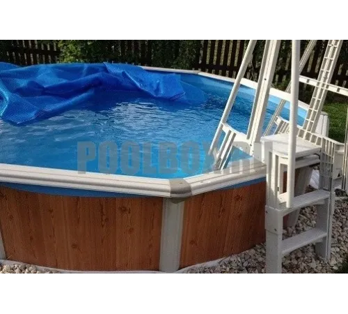 Каркасный бассейн Эсприт д. 2.40 х 1,25 м., Atlantic Pool (каркас/пленка/скиммер-пакет/фильтр/лестница)