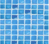 Пленка ПВХ (лайнер) (рулон 2,0*25 м.) FXT008 Mosaic-2 1,5 мм. (размытая мозаика)