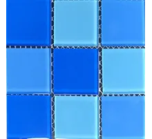 Мозаика стеклянная Aquaviva Cristall Light Blue (48 мм)