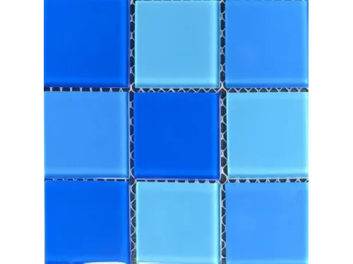 Мозаика стеклянная Aquaviva Cristall Light Blue (48 мм)