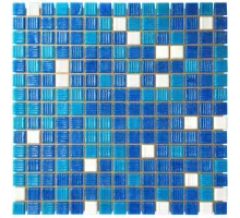 Мозаика стеклянная Aquaviva Cuba Dark