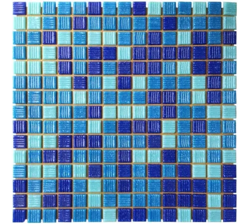 Мозаика стеклянная Aquaviva Majorca Dark