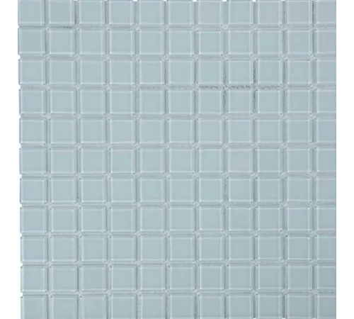 Мозаика стеклянная Aquaviva Сristall белая LM-NW