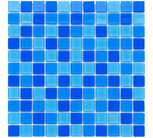 Мозаика стеклянная Aquaviva Сristall Jamaika светлая DCM302