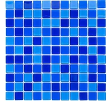 Мозаика стеклянная Aquaviva Сristall Jamaika темная DCM301