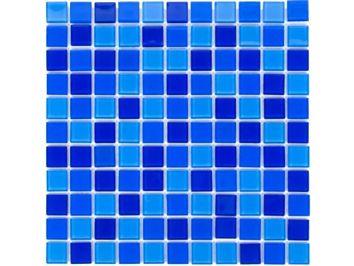 Мозаика стеклянная Aquaviva Сristall Jamaika темная DCM301