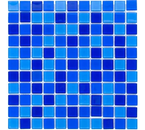 Мозаика стеклянная Aquaviva Сristall Jamaika темная DCM301